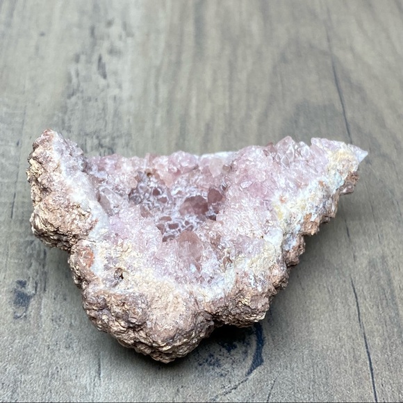 Pink Amethyst Raw Rough Crystal Stone Cluster Natural Specimen - Picture 6 of 8